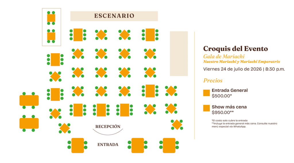 Gala de mariachi en La Reina Oaxaca CDMX 24 de julio 8:30 pm Nuestro Mariachi y Mariachi Emperatriz música en vivo