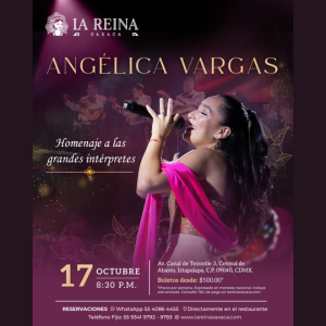 Concierto-Angelica Vargas oct 2025-Restaurante La Reina Oaxaca-Iztapalapa-cdmx (2)