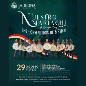 Concierto Nuestro Mariachi-agosto 2025-Restaurante La Reina Oaxaca-Iztapalapa-cdmx (3)
